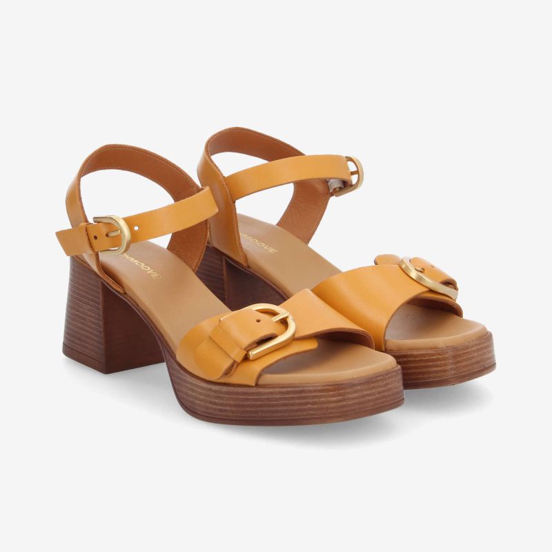 ANJA SANDALE W - NAPPA - JAUNE